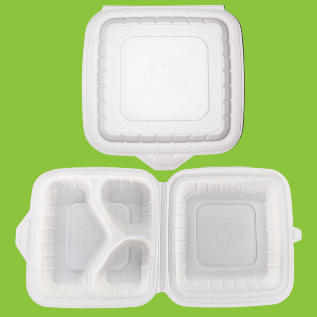 Extra large box 3-vak (food packaging)