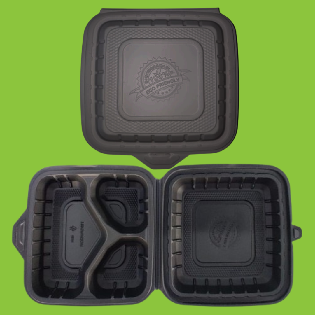 Extra large box 3-vak (food packaging)